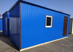 Бытовка БС-4 пластиковое окно, железная дверь