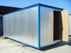 Бытовка БК-02, однокомнатная с тамбуром