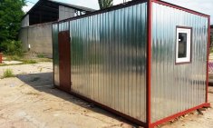 Бытовка БК-03 однокомнатная