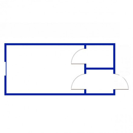 Бытовка БК-06 с тамбуром