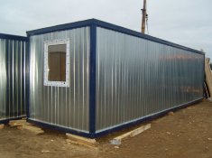 Бытовка БС-1 стандартная с боковым входом