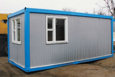 Бытовка металлическая 01 под офис, с тамбуром