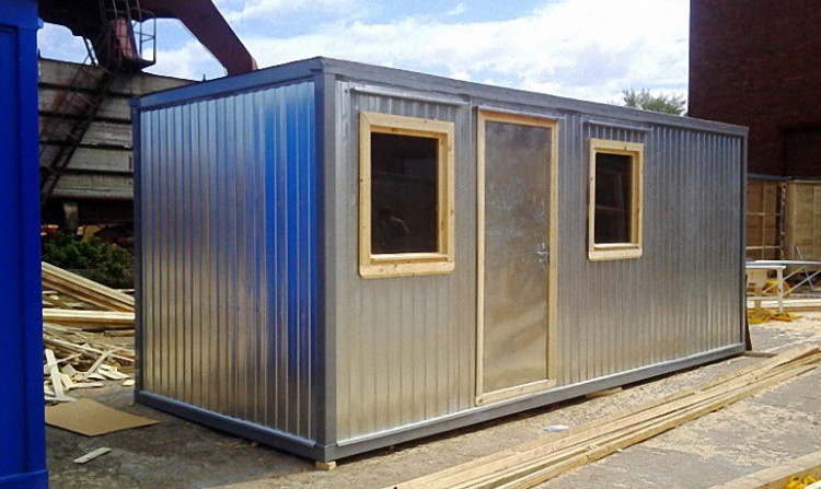 Аренда бытовки БД-4 отделка вагонкой в Москве от 5900 руб.