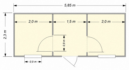 Бытовка БД-4 отделка вагонкой Бытовка БД-4 отделка вагонкой