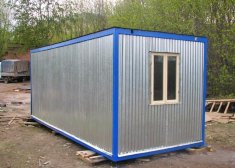 Вагончик с туалетом и душем 03