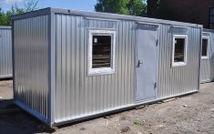 Бытовка - вагончик распашонка 02