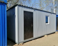 Бытовка 6х2,4х2,5, отделка ОСП плитой, прорабская, под офис