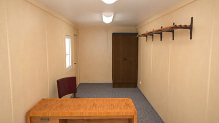 Бытовка БС-12 под офис