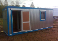 Бытовка БС-4 с туалетом и душем