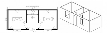 Бытовка БФ-4 Бытовка БФ-4