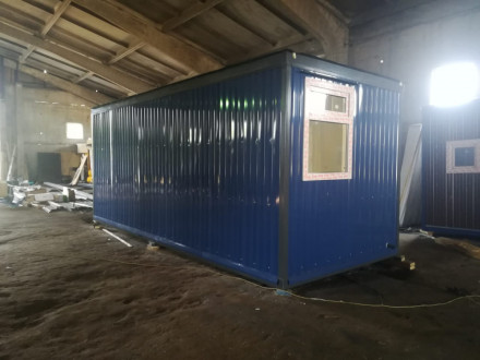 Бытовка сантехническая с душем - 01