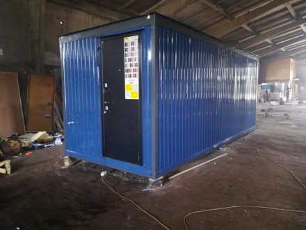 Бытовка сантехническая с душем - 01