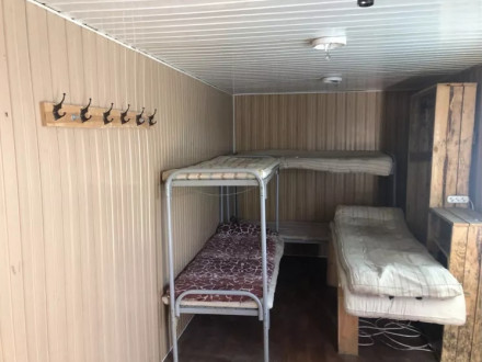 Вагончик БК-4 на 6 мест, стальная дверь Вагончик БК-4 на 6 мест, стальная дверь